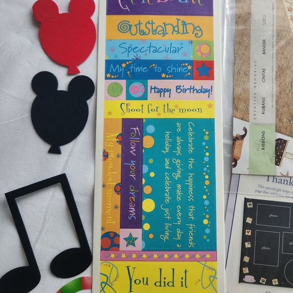 Scrapbook Stickers & diecuts Celebrations & Birthday Creative Memories - Picture 4 of 9
